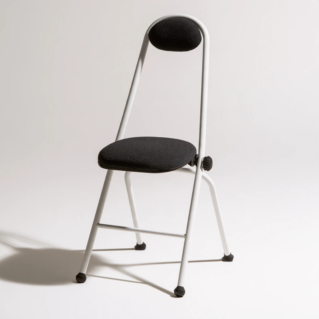 Table de travail réglable aux lignes épurées pliant, coloris gris